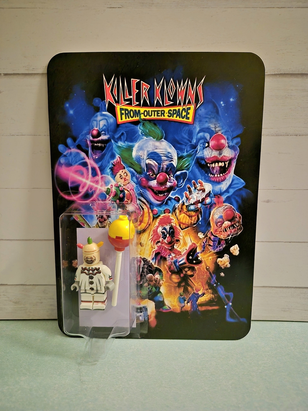 Clown Action Figure - White & Yellow